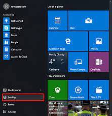 cómo cambiar el menú de inicio en Windows 10