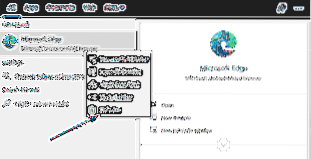 jak odstranit Microsoft Edge