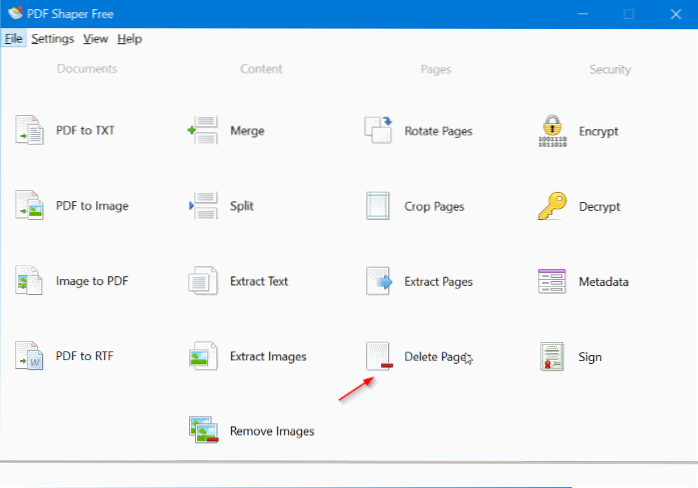 cómo eliminar páginas de pdf en windows 10