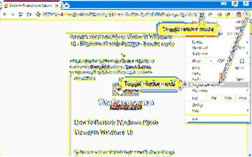 comment distiller la page en chrome