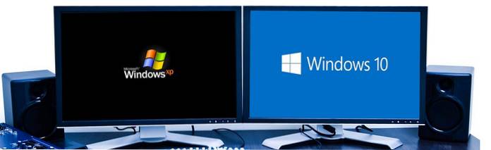 cómo degradar a Windows XP desde Windows 10