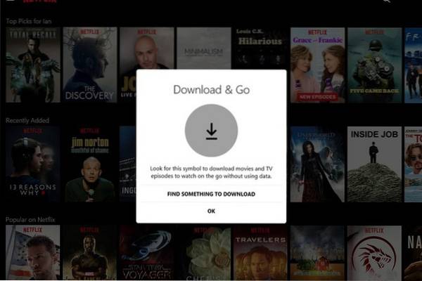 come scaricare i film di netflix quora