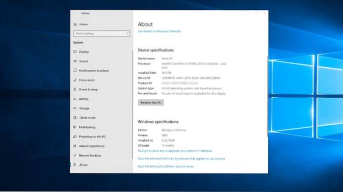 comment trouver la version du logiciel sur pc