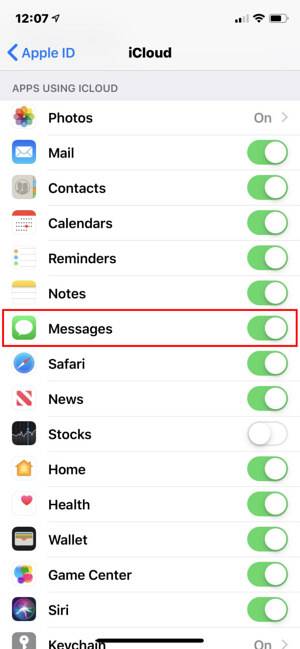 hvordan man får tekster på Windows 10 fra iPhone