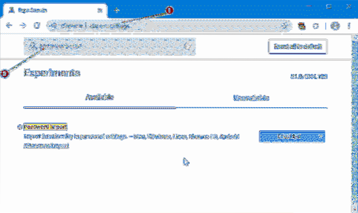cómo importar contraseñas de edge a chrome