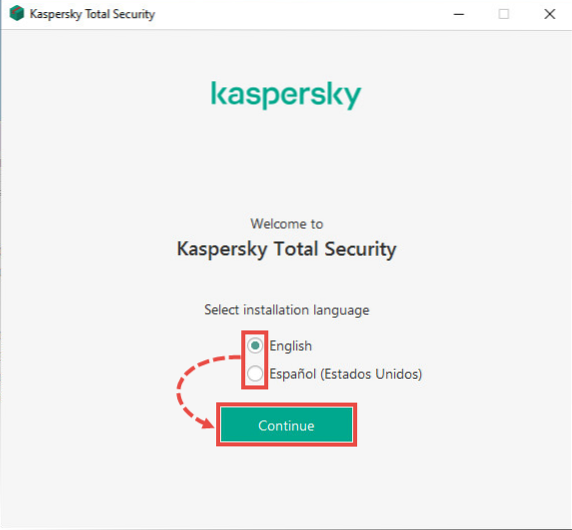 jak nainstalovat celkovou bezpečnost kaspersky