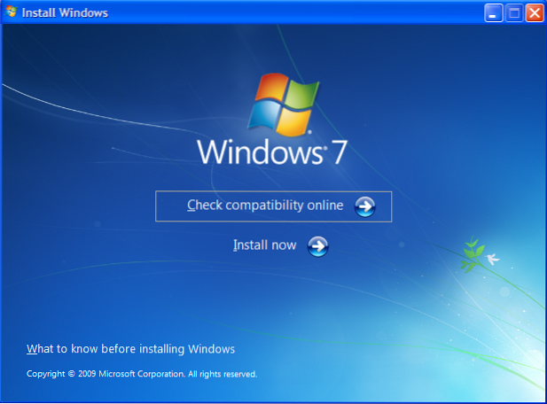 cómo instalar windows xp en windows 7