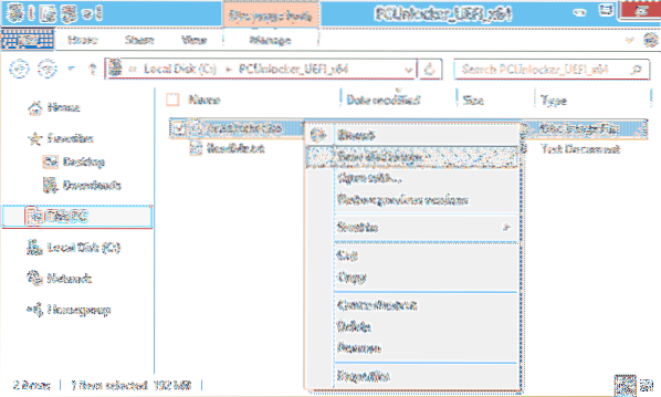 how to open windows disc image burner file