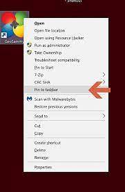 how to pin gmail to taskbar in windows 7