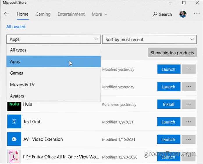 So laden Sie Apps unter Windows 10 erneut herunter