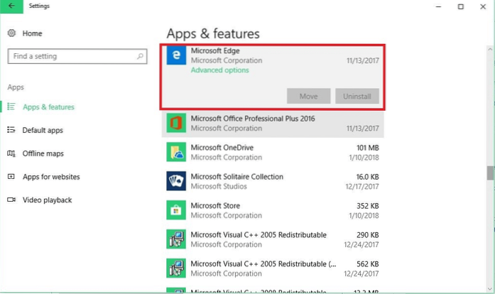 Wie repariert man Microsoft Edge 2020?