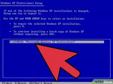 jak opravit Windows XP