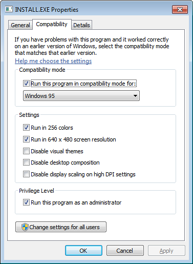 jak spustit Windows 95 na Windows 7