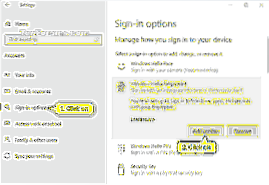 how to set fingerprint password in windows 10