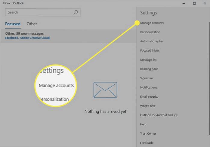 So legen Sie Yahoo Mail in Windows 10 als Standard fest