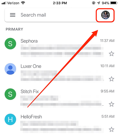 hvordan du logger av fra gmail