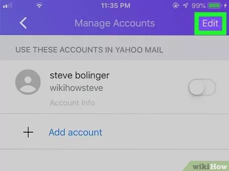 how to sign out of yahoo mail on windows 10
