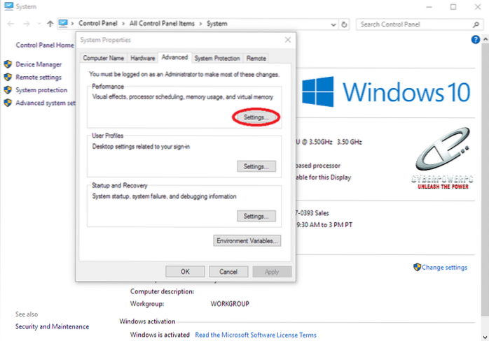 cum să accelerați Windows 10
