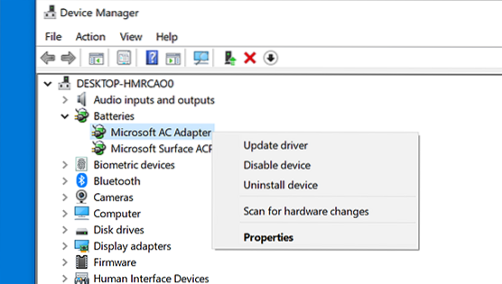 comment mettre à jour tous les pilotes sur Windows 10