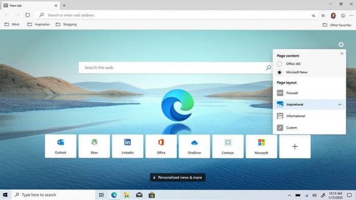 So aktualisieren Sie Microsoft Edge in Windows 10