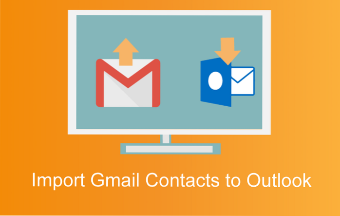 Google-Kontakte in Outlook importieren