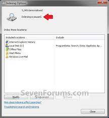 indexování je pozastaveno