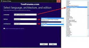 installera Windows 10 32 bitar från USB