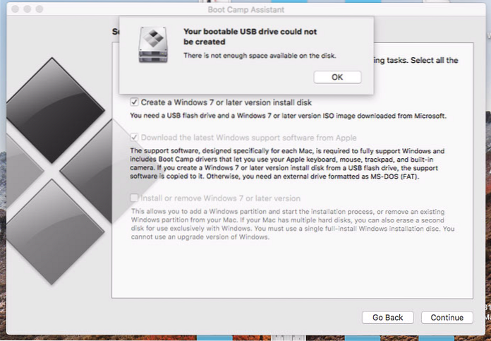 iso to usb cannot create a bootable usb disk