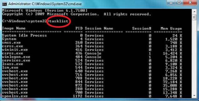 kill process windows