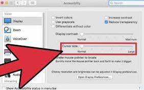 Mac OS ändra muspekaren färg