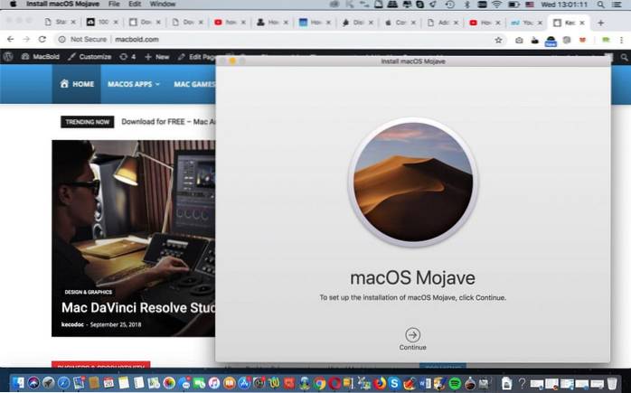 mac os mojave download dmg bootable