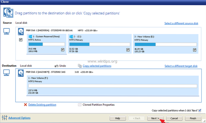 macrium reflect clone windows 10
