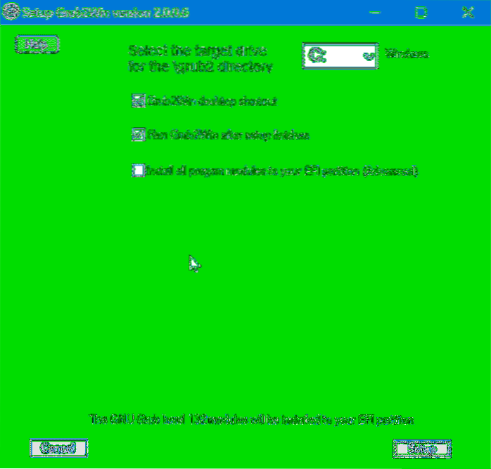 gjør Windows 10 standard i dual boot