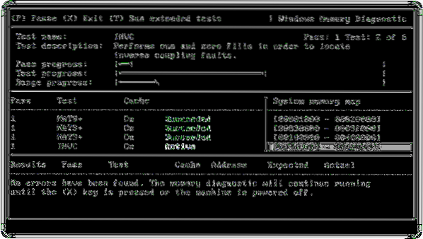 diagnostic de memorie microsoft windows