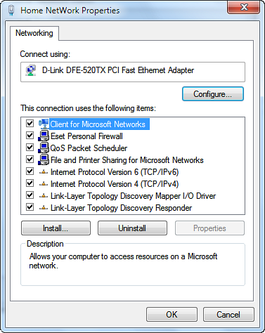 network icon not showing in notification area windows 7