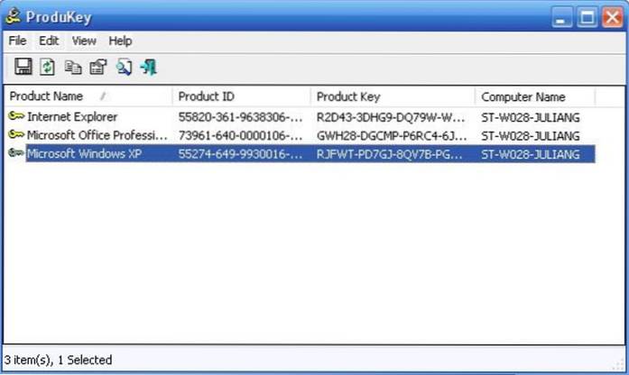 nirsoft produkey