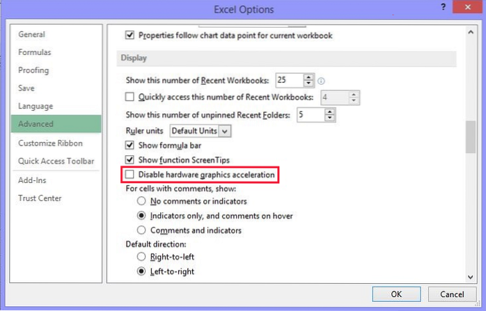 Office 2013 Windows 10 Problémy se zobrazením