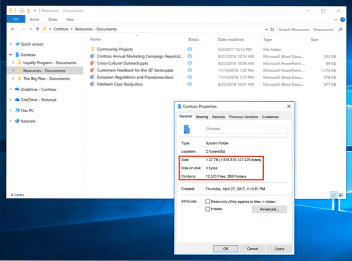 fișiere onedrive la cerere Windows 7