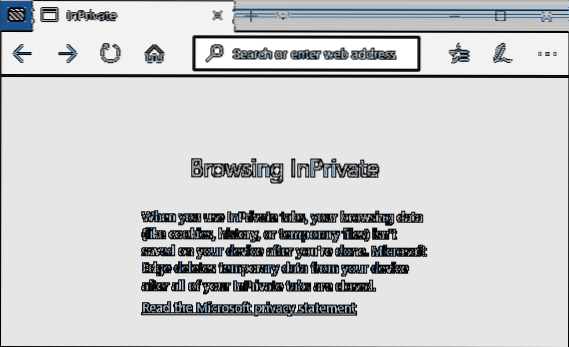 open edge in private mode