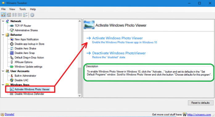przeglądarka zdjęć włącza system Windows 10