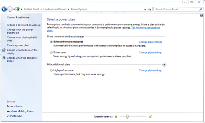 powershell change power plan