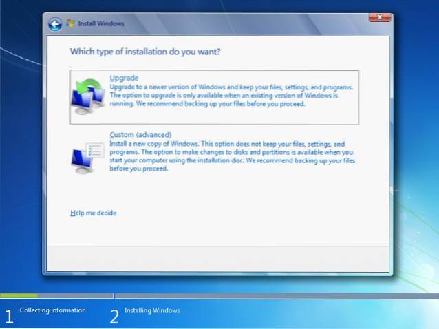 proceduri despre cum se instalează Windows 7
