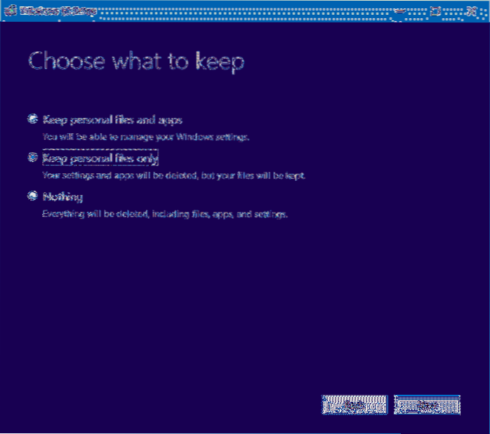 installera om Windows 10 utan att förlora registret