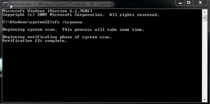 reparatie Windows 7 beschadigde bestanden