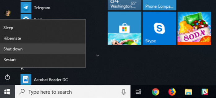 genstart Windows 10