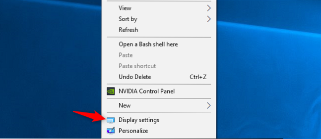 rotate screen windows 10 nvidia