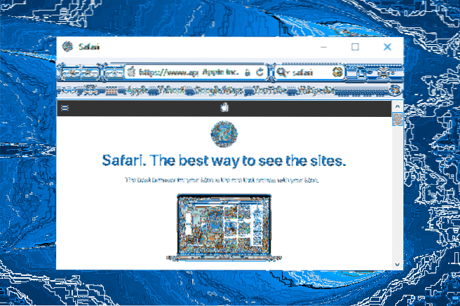 safari instalar windows
