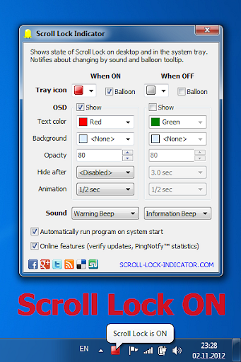 software di scorrimento