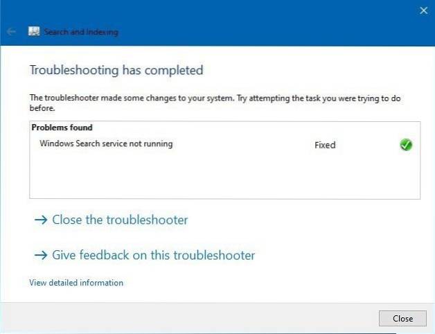 i motori di ricerca non funzionano Windows 10