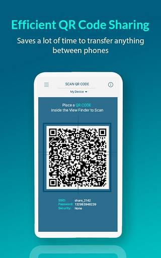 inteligentní přenos qr kód